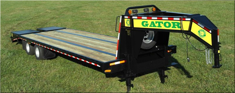 GOOSENECK TRAILER 30ft tandem dual - all heavy-duty equipment trailers special priced  McLean County, Kentucky